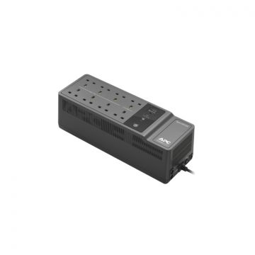 APC BE850G2-UK Back-UPS 850VA 230V Offline UPS, USB Type-C & A Charging Ports, 8 BS 1363 Outlets (2 Surge) - 01