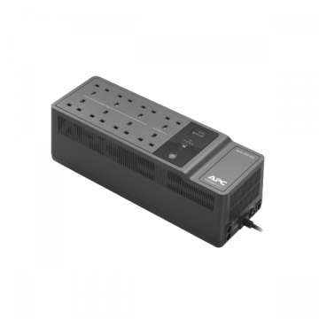 APC BE650G2-UK Back-UPS 650VA 230V Offline UPS, 1 USB Charging Port, 8 BS 1363 Outlets (2 Surge) - 01