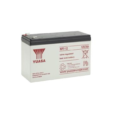 Yuasa NP7-12 (12V 7Ah) General Purpose VRLA Battery