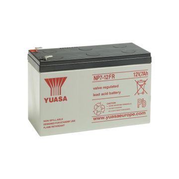 Yuasa NP7-12FR (12V 7Ah) General Purpose VRLA Battery