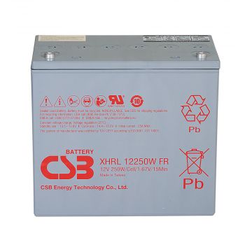 CSB XHRL 12250W FR (12V 250W) VRLA Battery