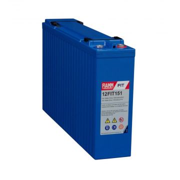 FIAMM 12FIT150 (12V 150Ah) Very Long-Life, Front Terminal AGM Battery