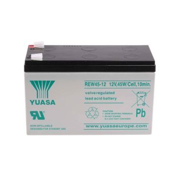 Yuasa REW45-12 (12V 8Ah) High Rate VRLA Battery